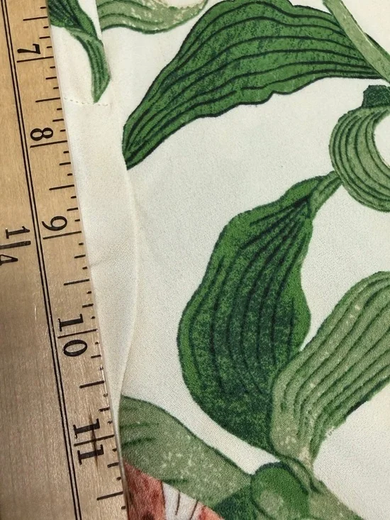 Ann Taylor Floral Wide-Leg Crop Pants - flowy pants - Picture 15 of 16